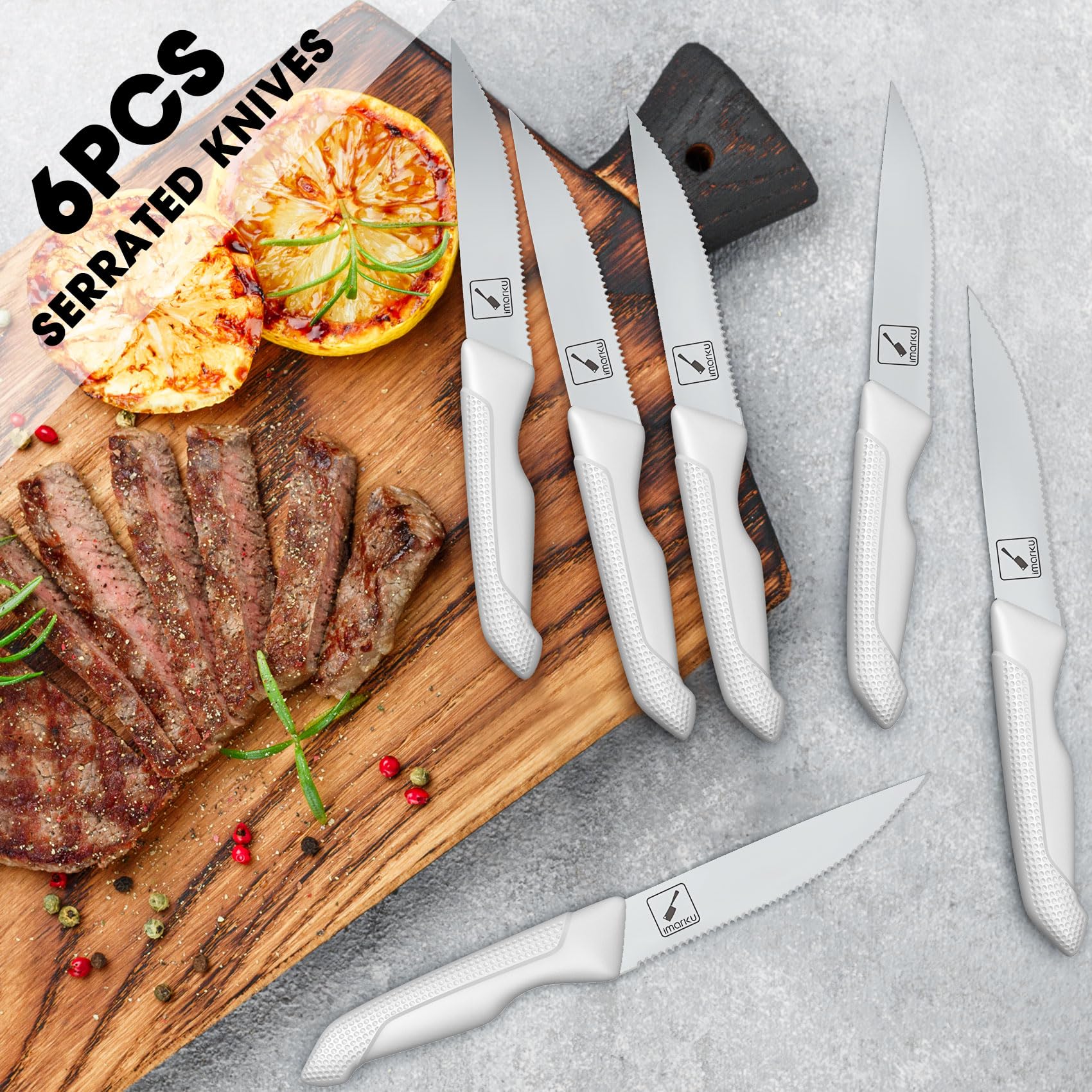 imarku paring knife with precise control for peeling and trimming