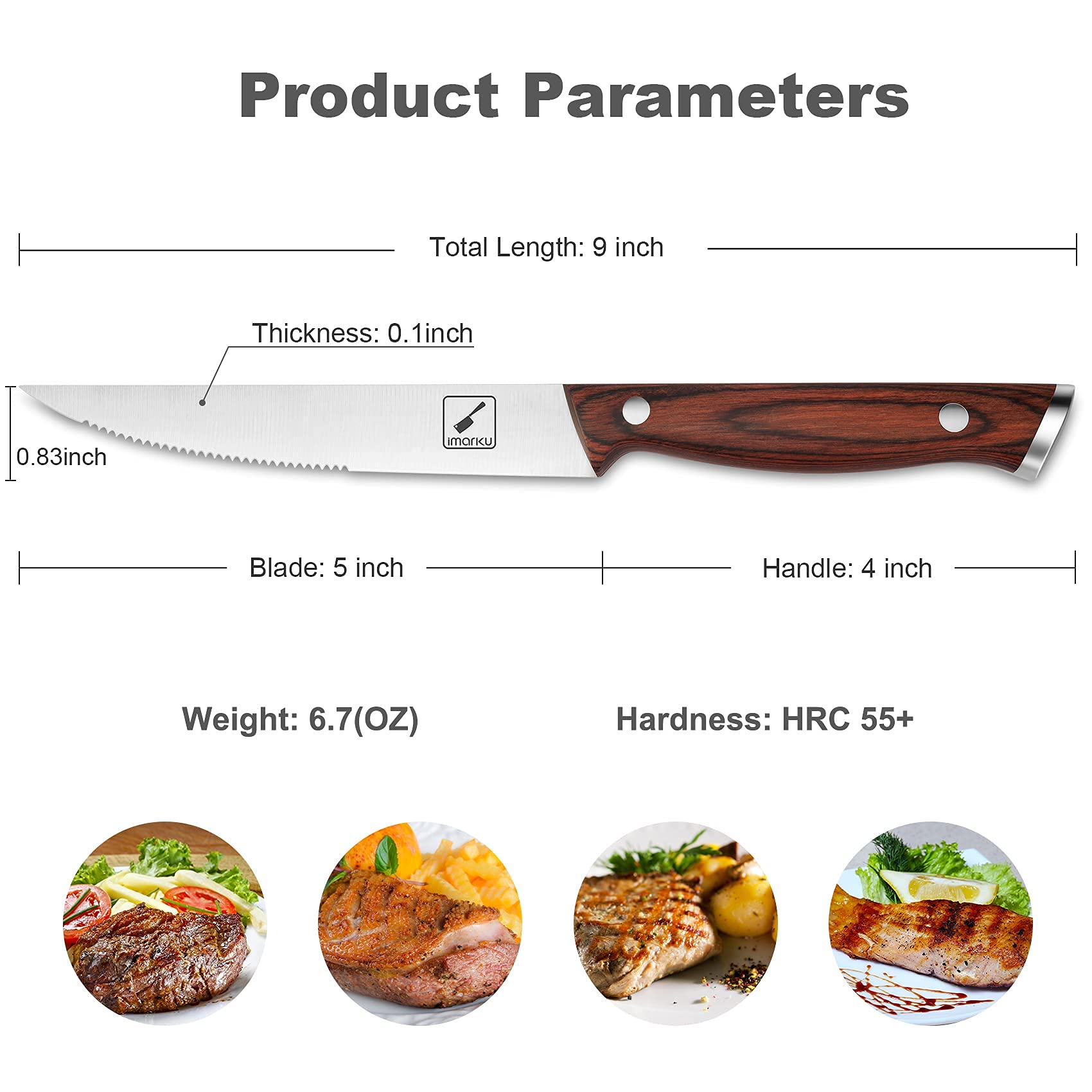 Imarku ergonomic Pakka handle for comfortable grip during meals