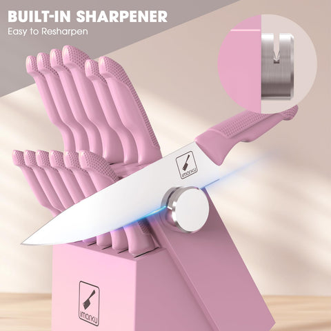 Imarku pink utility knife adds everyday prep versatility
