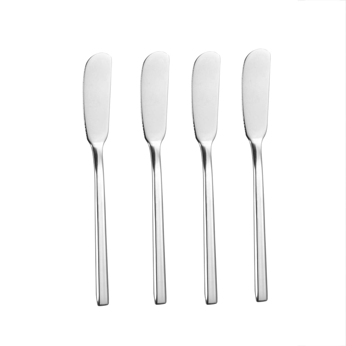 IMEEA butter knife spreader with 6.5-inch blade for precise spreading.