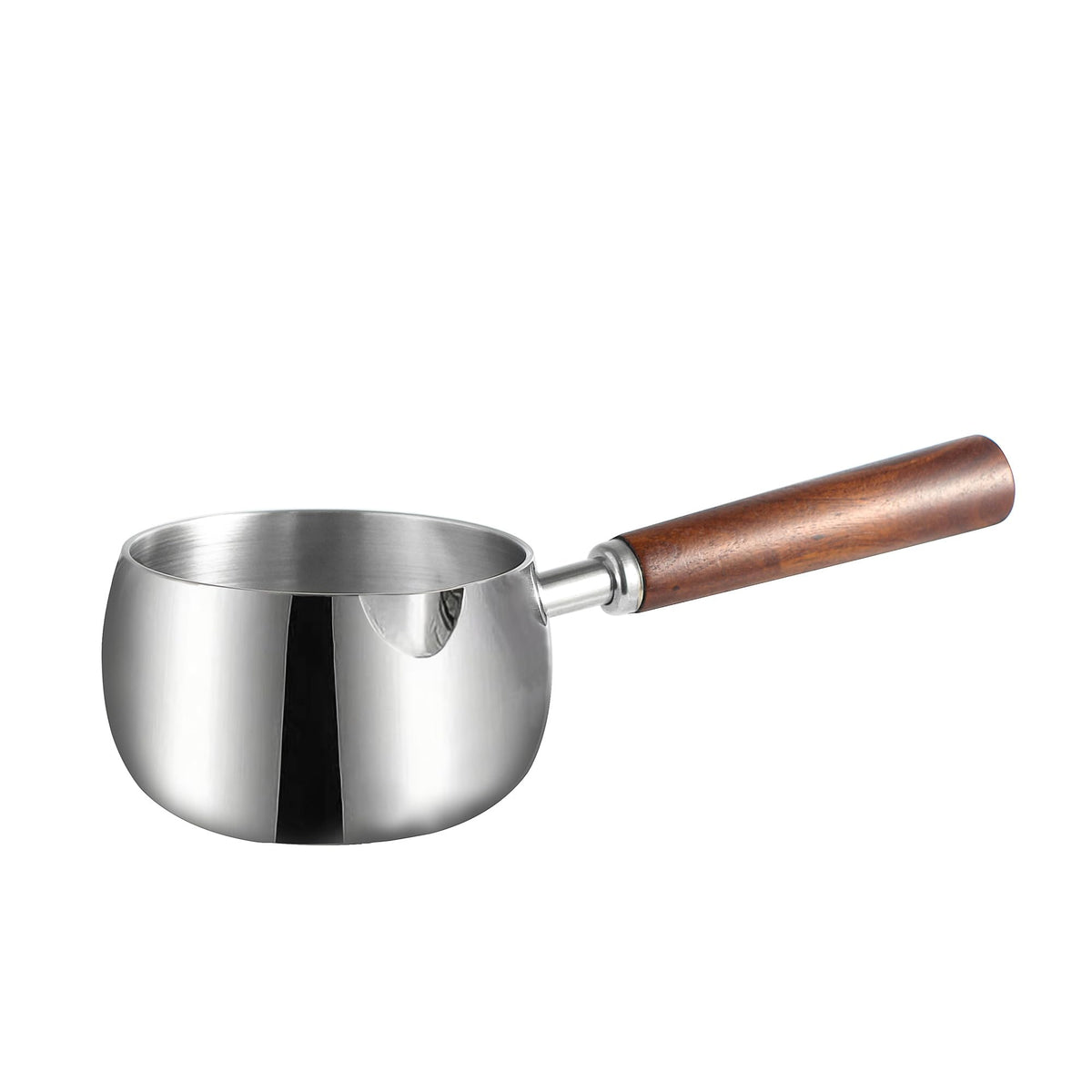IMEEA Milk Butter Warmer Pot front view for small-batch heating.