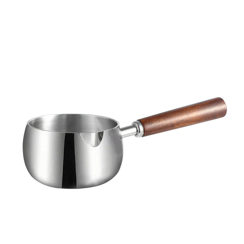 IMEEA Milk Butter Warmer Pot front view for small-batch heating.