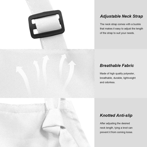 IMERAGO adjustable buckle unisex apron for a comfy, customizable fit.