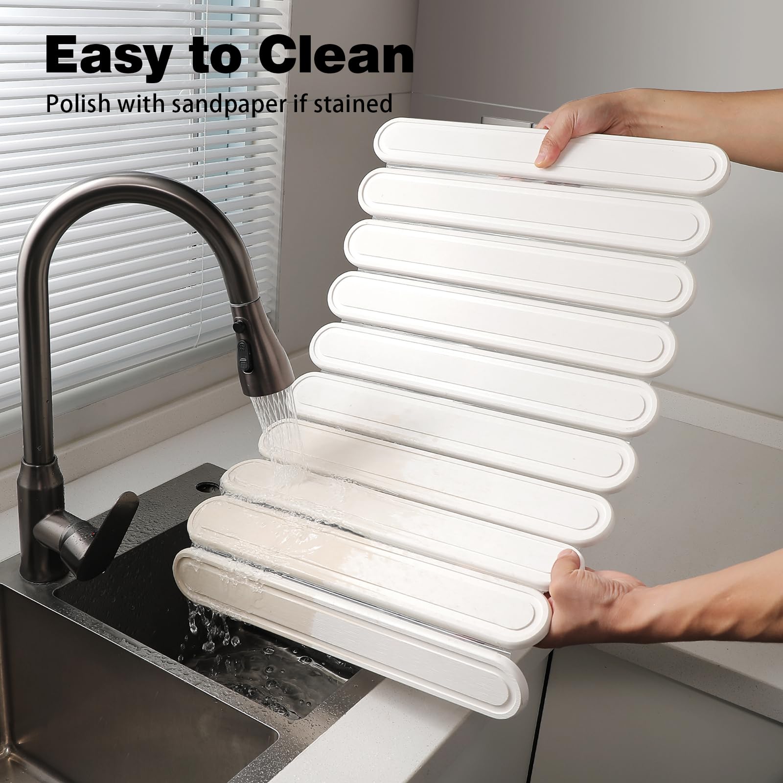 Imgrose stone drying mat features a non-slip pad for secure placement.