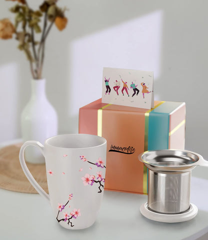 Immaculife lid doubles as a coaster to protect surfaces