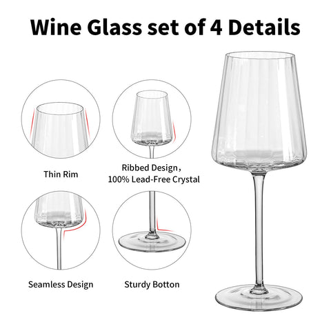 Imourari wine glass 13.5oz capacity for versatile red or white pours.