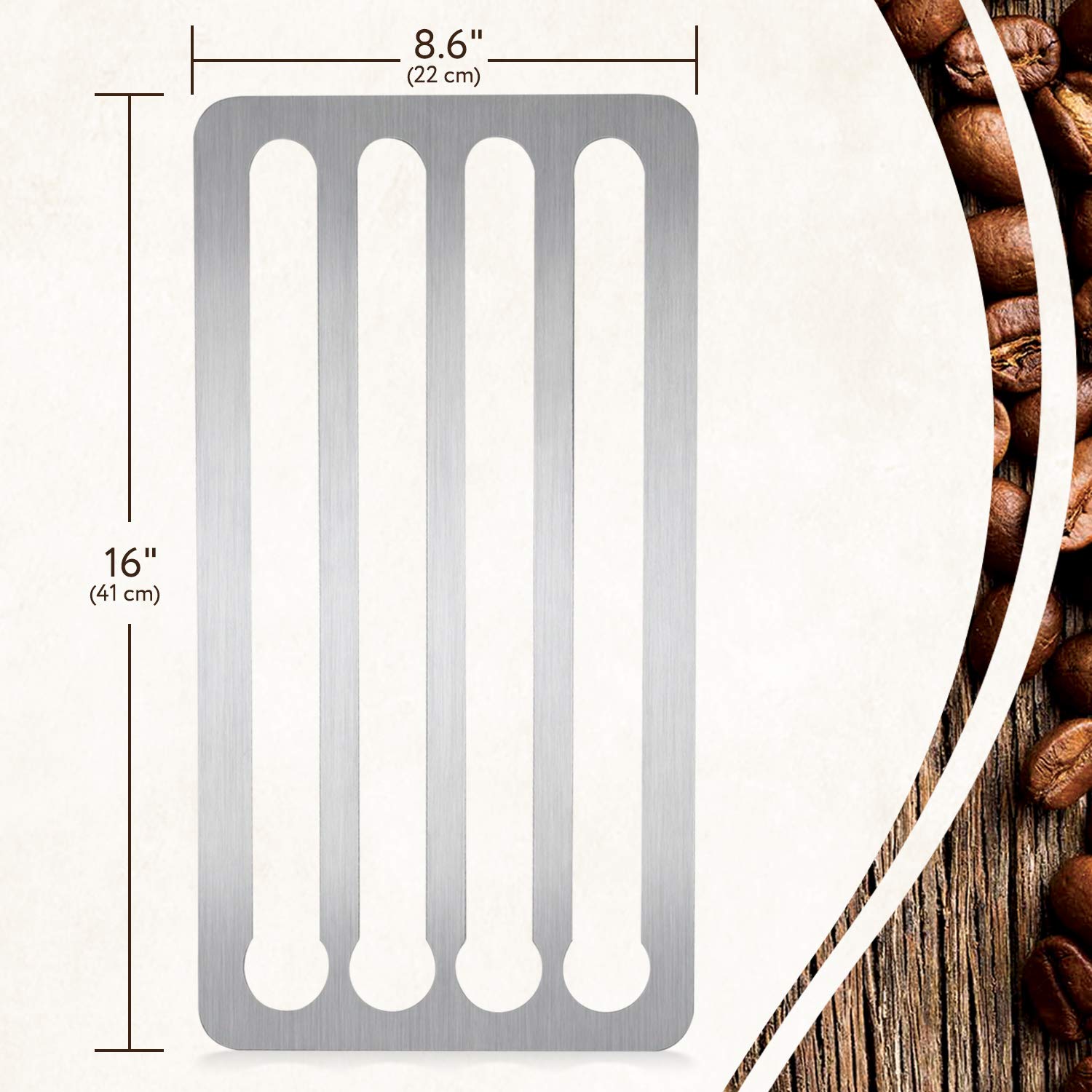 IMPRESA durable stainless steel design for daily kitchen use.