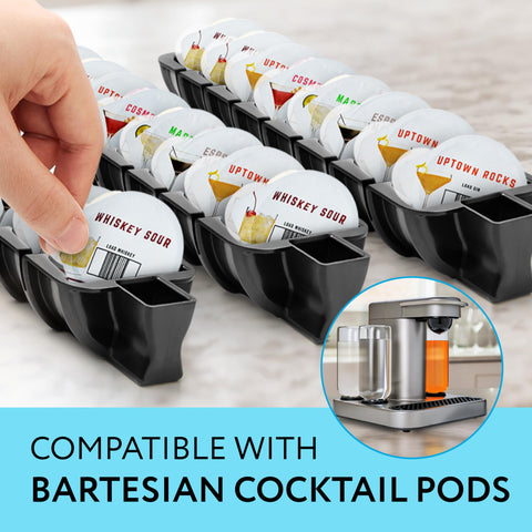 IMPRESA effortless loading design enables quick pod access.