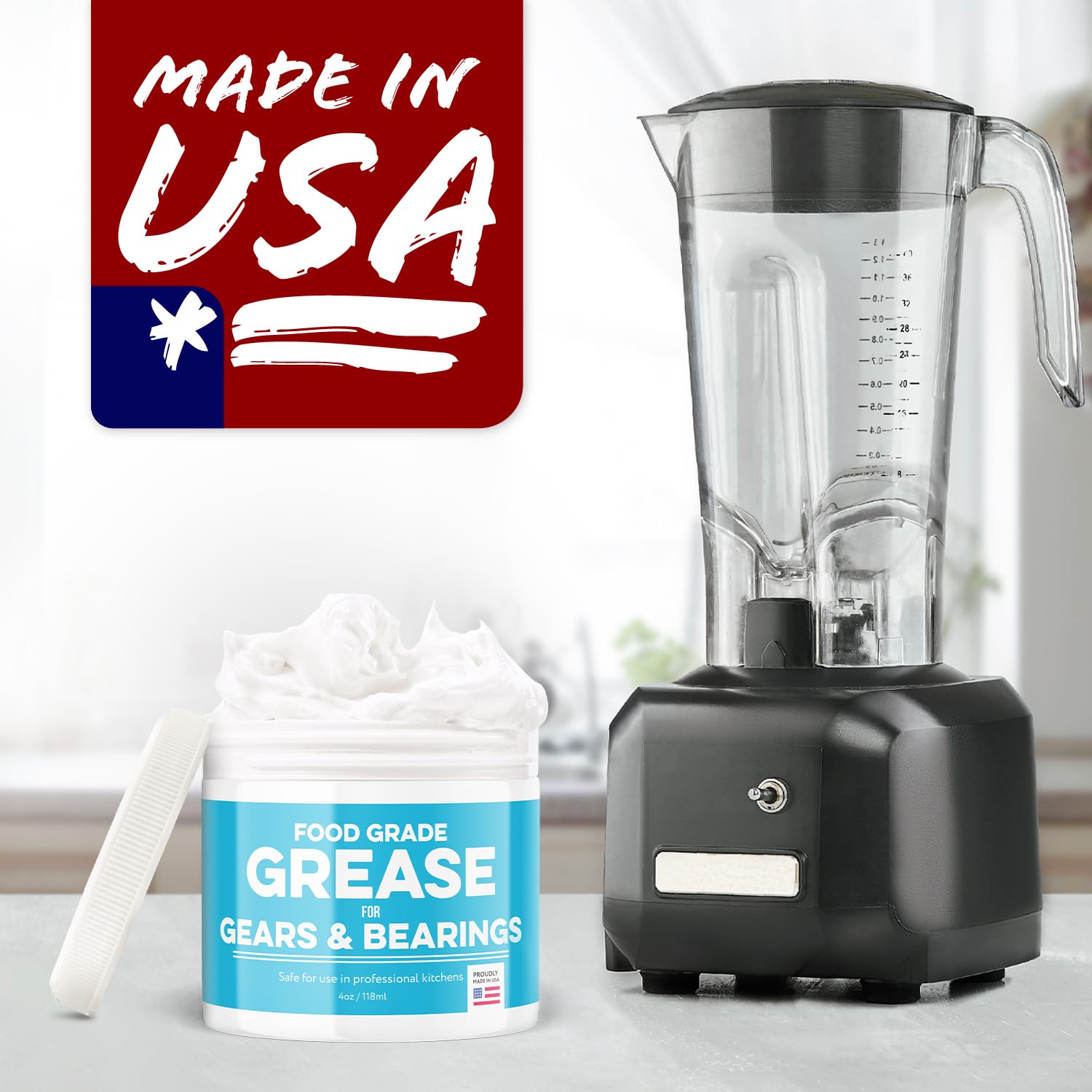 IMPRESA US-made formula supports safe, reliable kitchen lubrication.