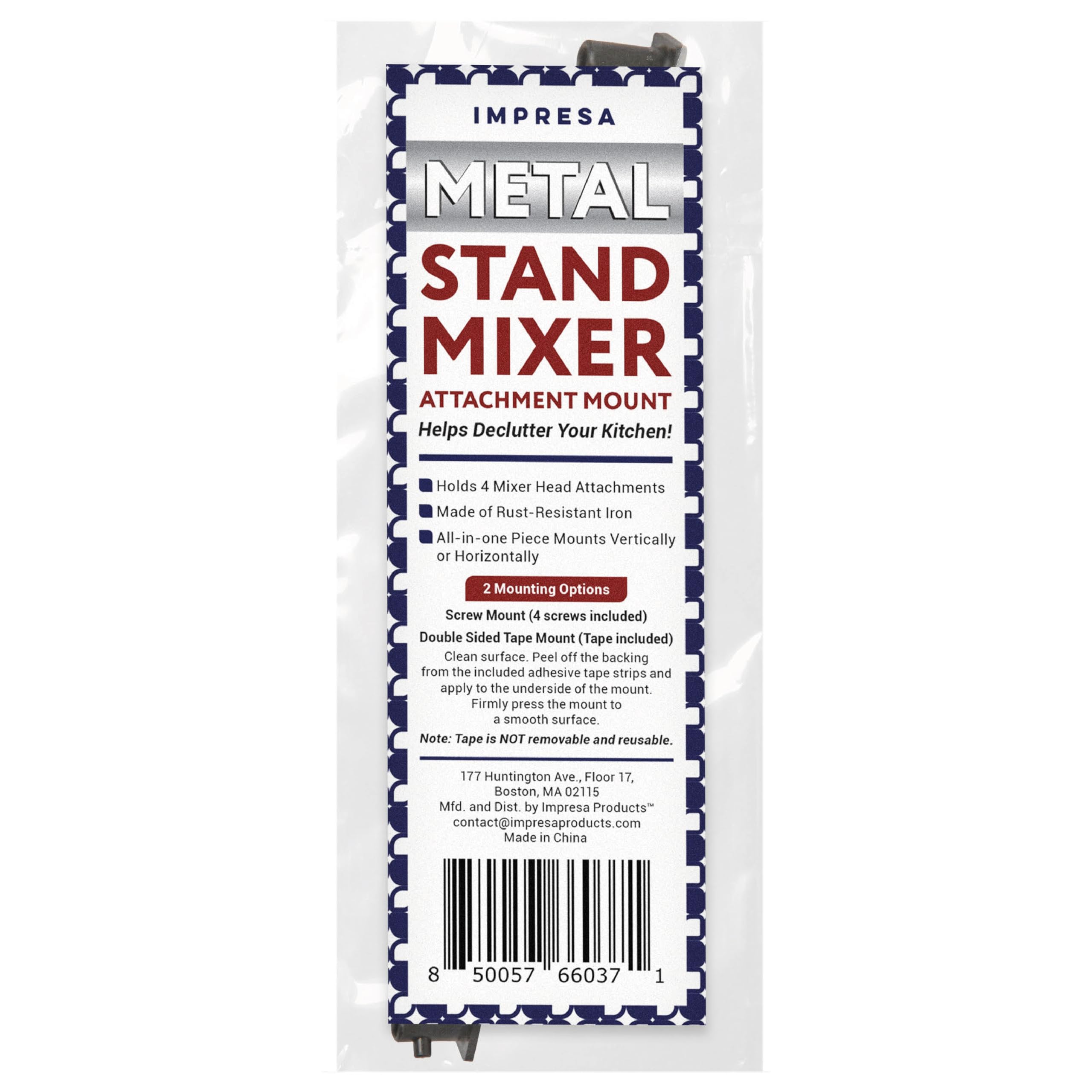 IMPRESA mixer attachment organizer makes a thoughtful gift for home bakers.