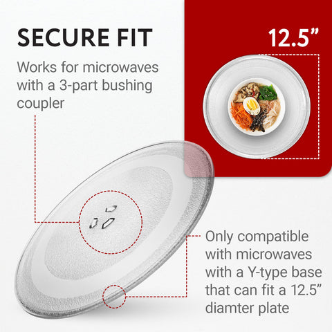 IMPRESA turntable plate installation is tool-free for quick kitchen repairs.