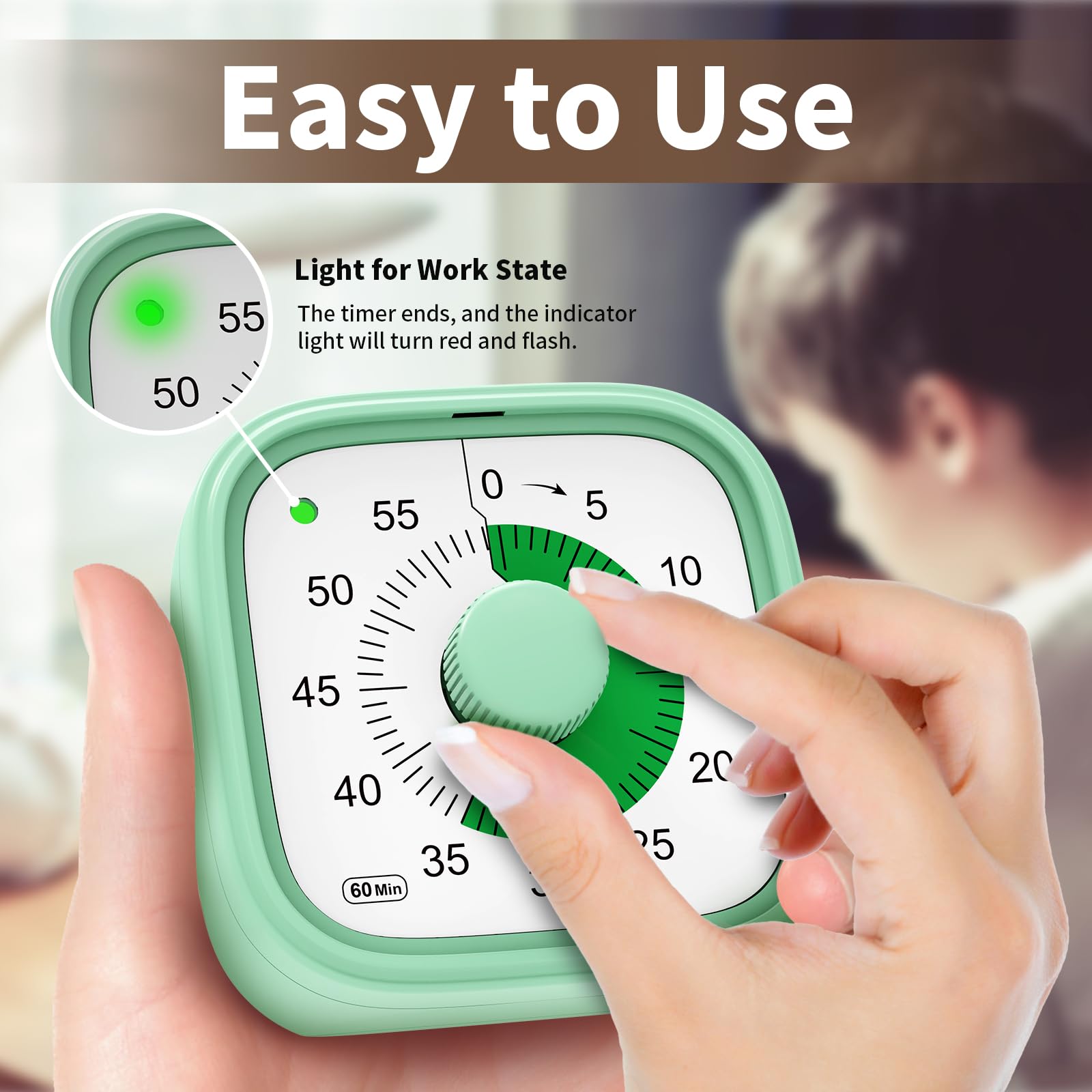 Incolumitas Pomodoro timer for work boosts productivity with defined work intervals