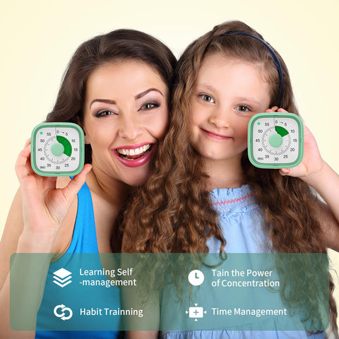 Incolumitas Visual Timer countdown display lets you see time passing at a glance