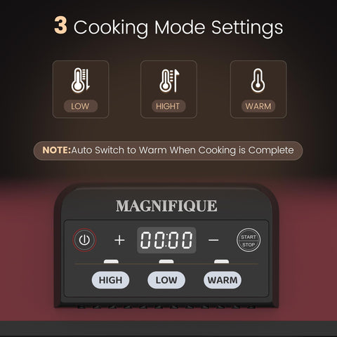 INDY VAC oven-safe to 500°F, versatile baking and reheating dish.
