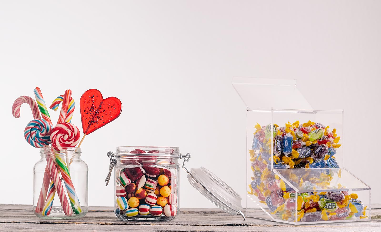 Inevibe Candy Dispenser bottom dispensing area for easy, mess-free serving.