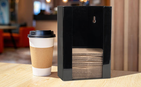 Inevibe front-opening sleeve holder offers easy access and reduced waste