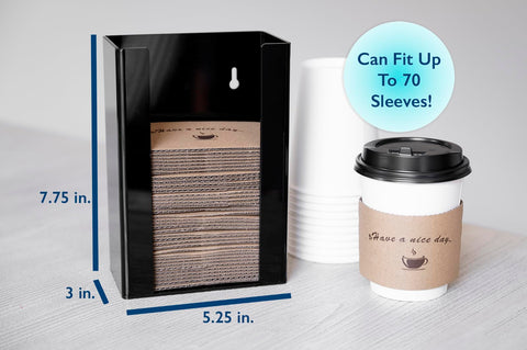Inevibe wall-mounted sleeve holder keeps counters tidy and clutter-free