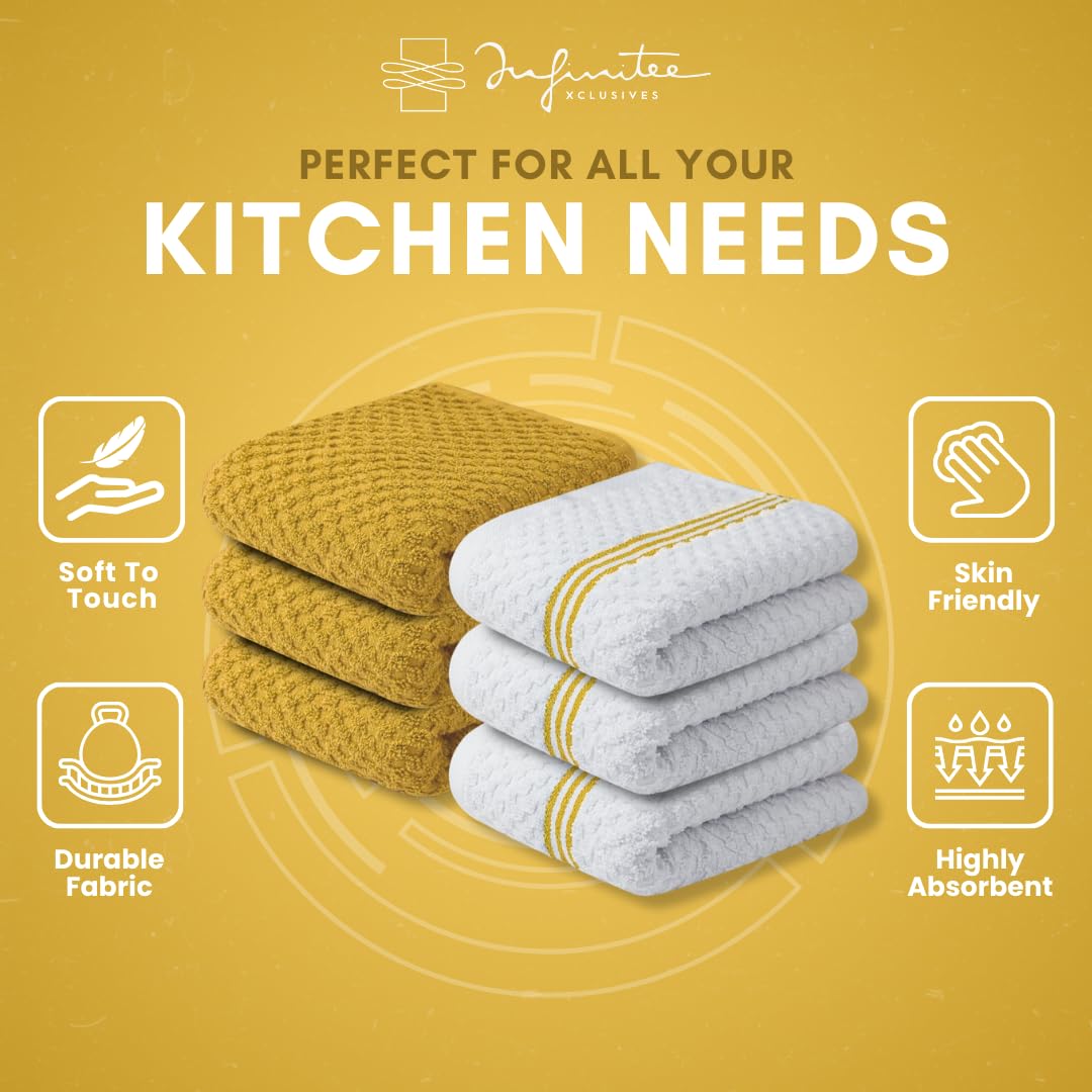 Infinitee Xclusives machine-washable towels simplify cleanup routines
