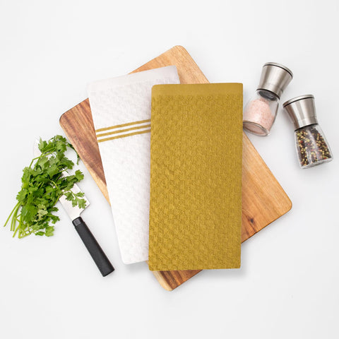 Infinitee Xclusives kitchen linens collection ideal for everyday use
