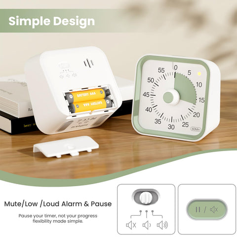 InfPokid Classroom visual timer facilitates transitions and group activities.