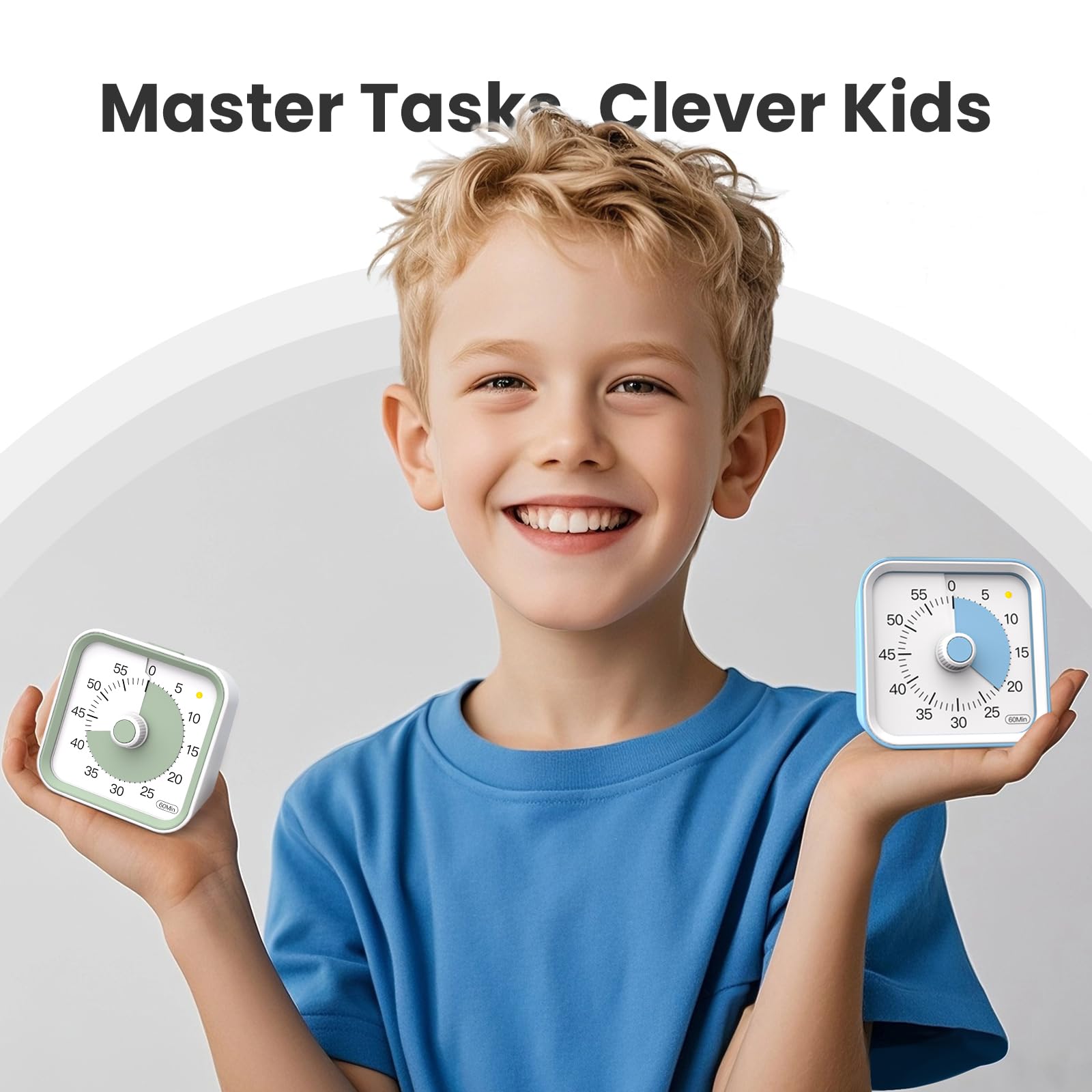 InfPokid Kids-friendly design makes timers easy for children to use during homework.