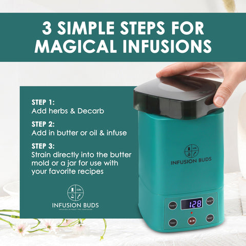 Easy-clean infusion insert featured for quick cleanup