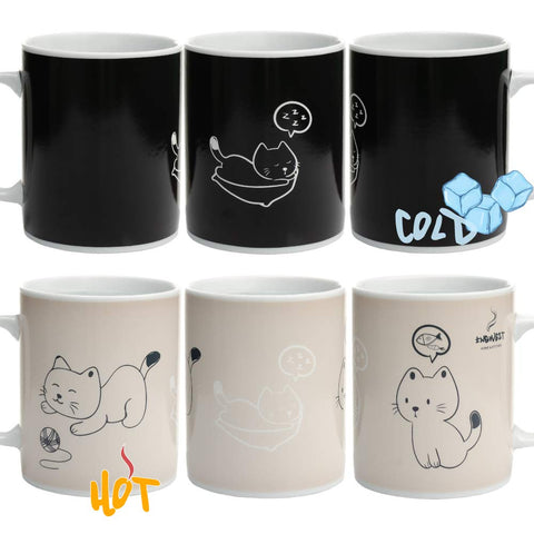 InGwest mug shows cat-tongue bottom detail for a playful touch.