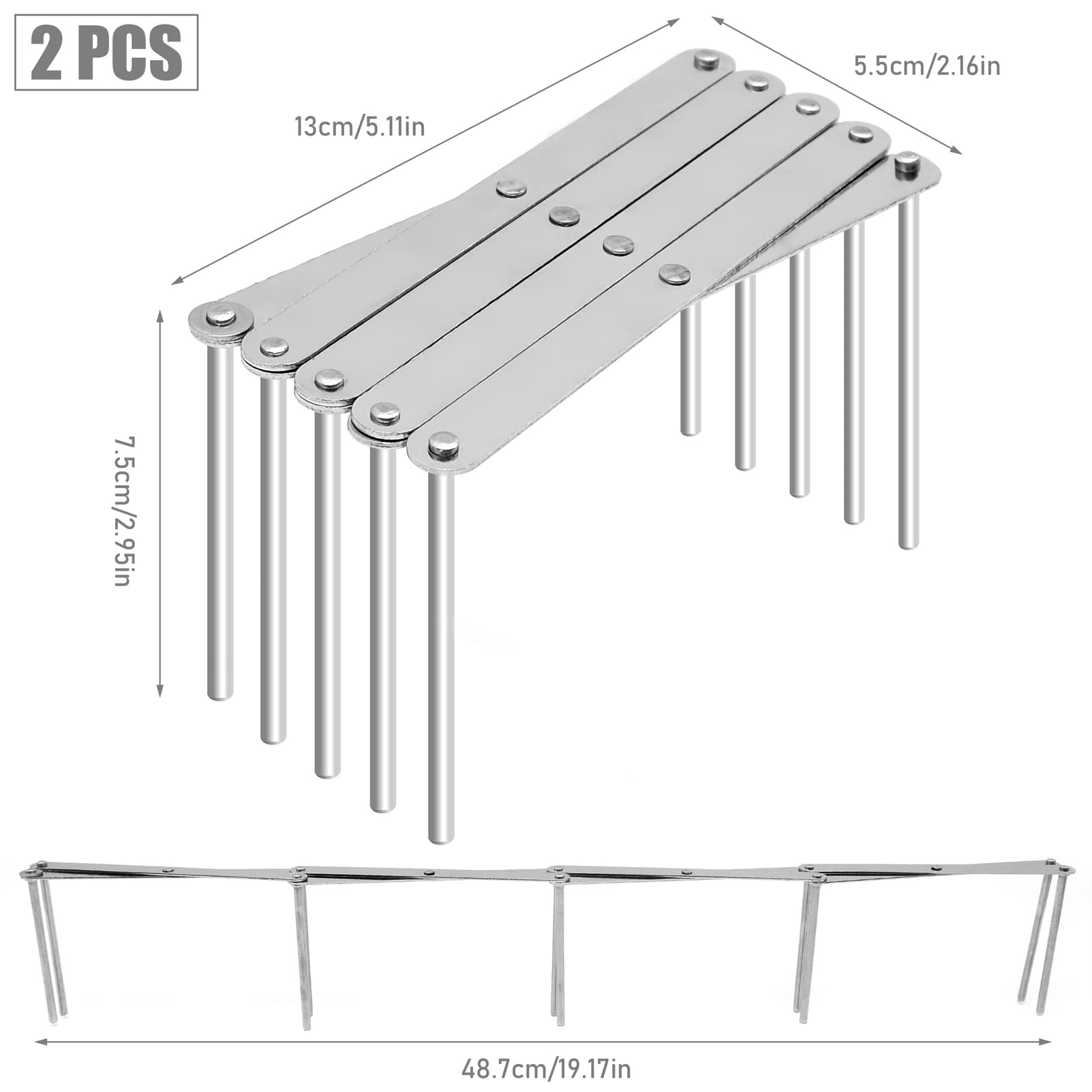 Inheming dish rack stable feet prevent slips for safe drying.