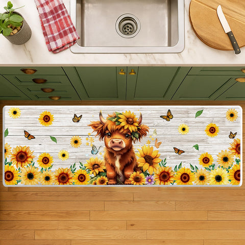 InIsaJace farmhouse decor kitchen mat complements country kitchens