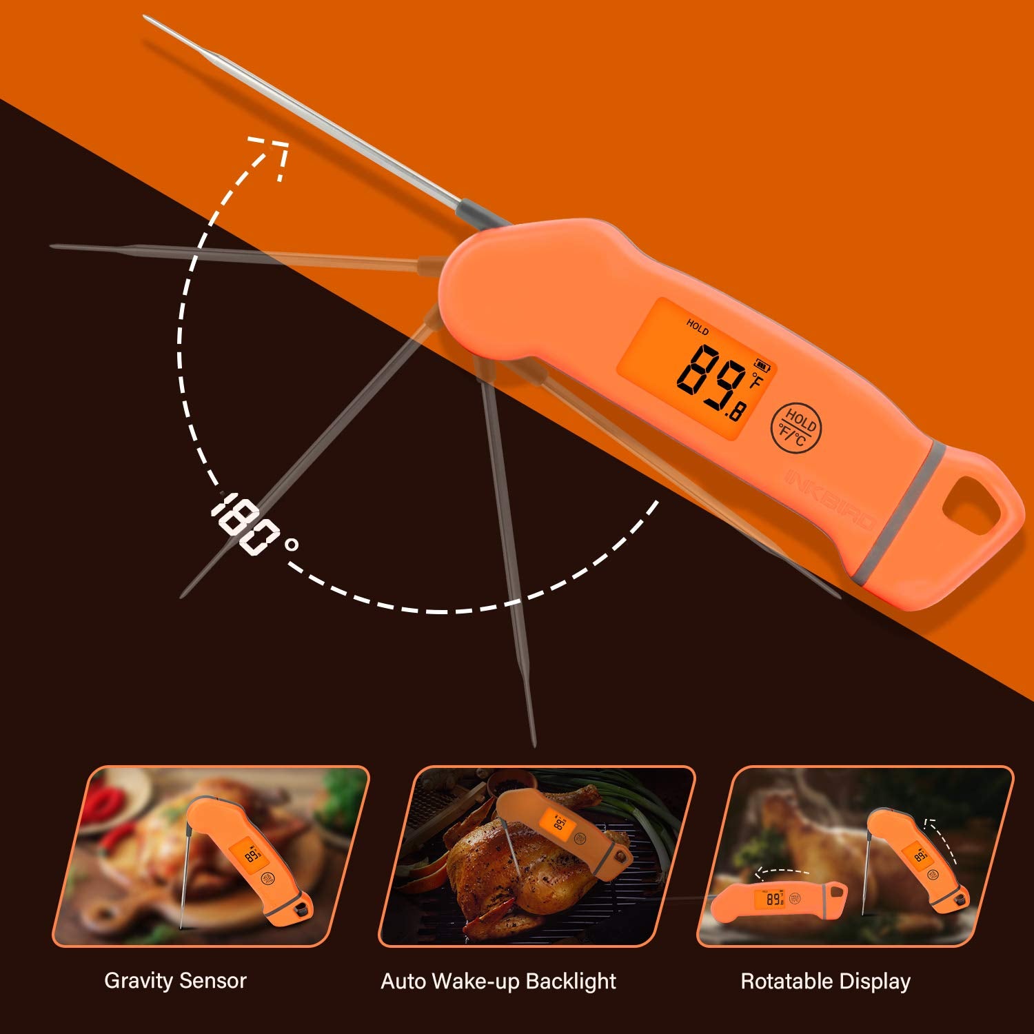 Inkbird IHT-1S coffee temperature gauge for precise infusion