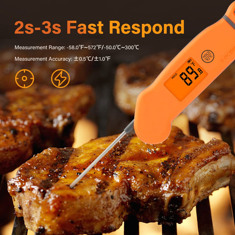 Inkbird IHT-1S instant-read display helps quick temp checks
