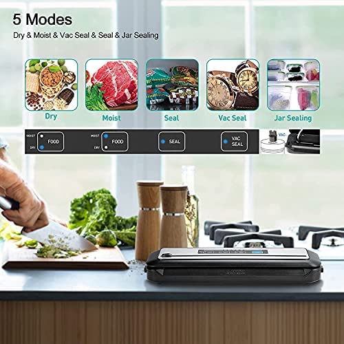 Kit includes built-in cutter and starter bags for quick packaging