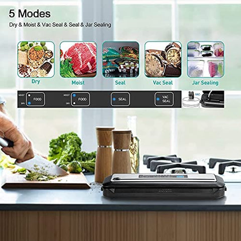 Kit includes built-in cutter and starter bags for quick packaging