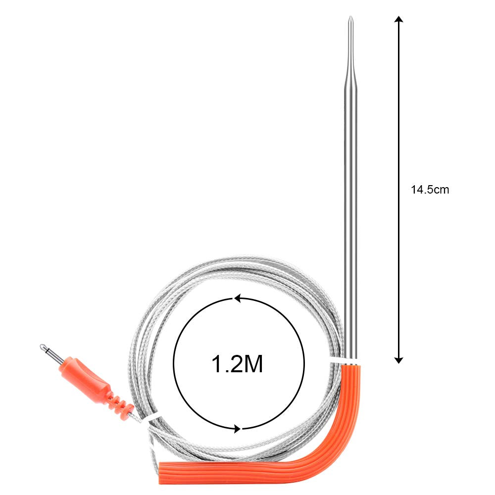Inkbird probe length 119 cm for flexible kitchen setup.