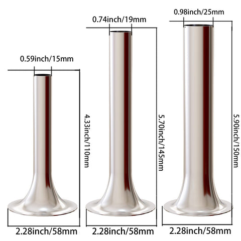 Close-up of 15mm small tube for breakfast sausages