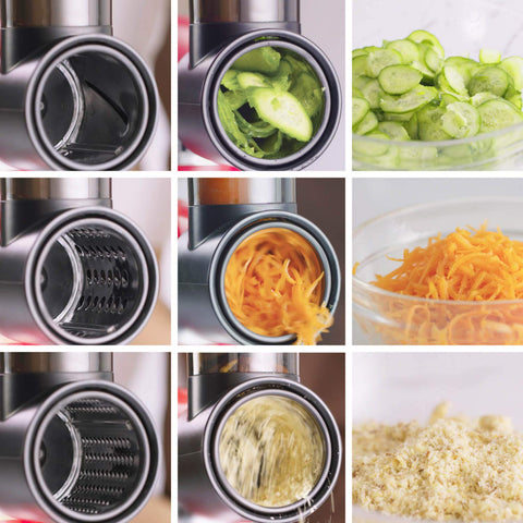 InnoMoon cheese grater attachment for KitchenAid delivers easy toppings