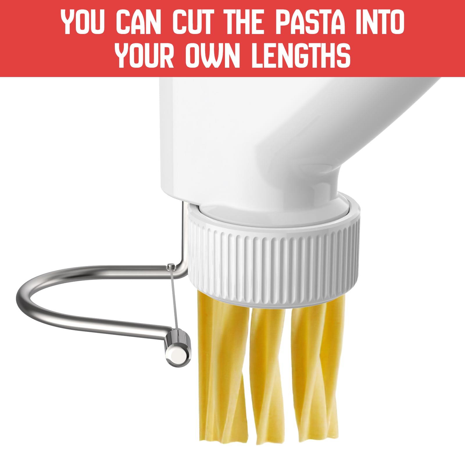 InnoMoon pasta press rigatoni plate shapes sturdy tubes