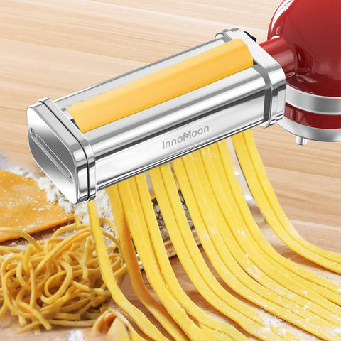 InnoMoon KitchenAid stand mixer attachment for hands-free pasta.