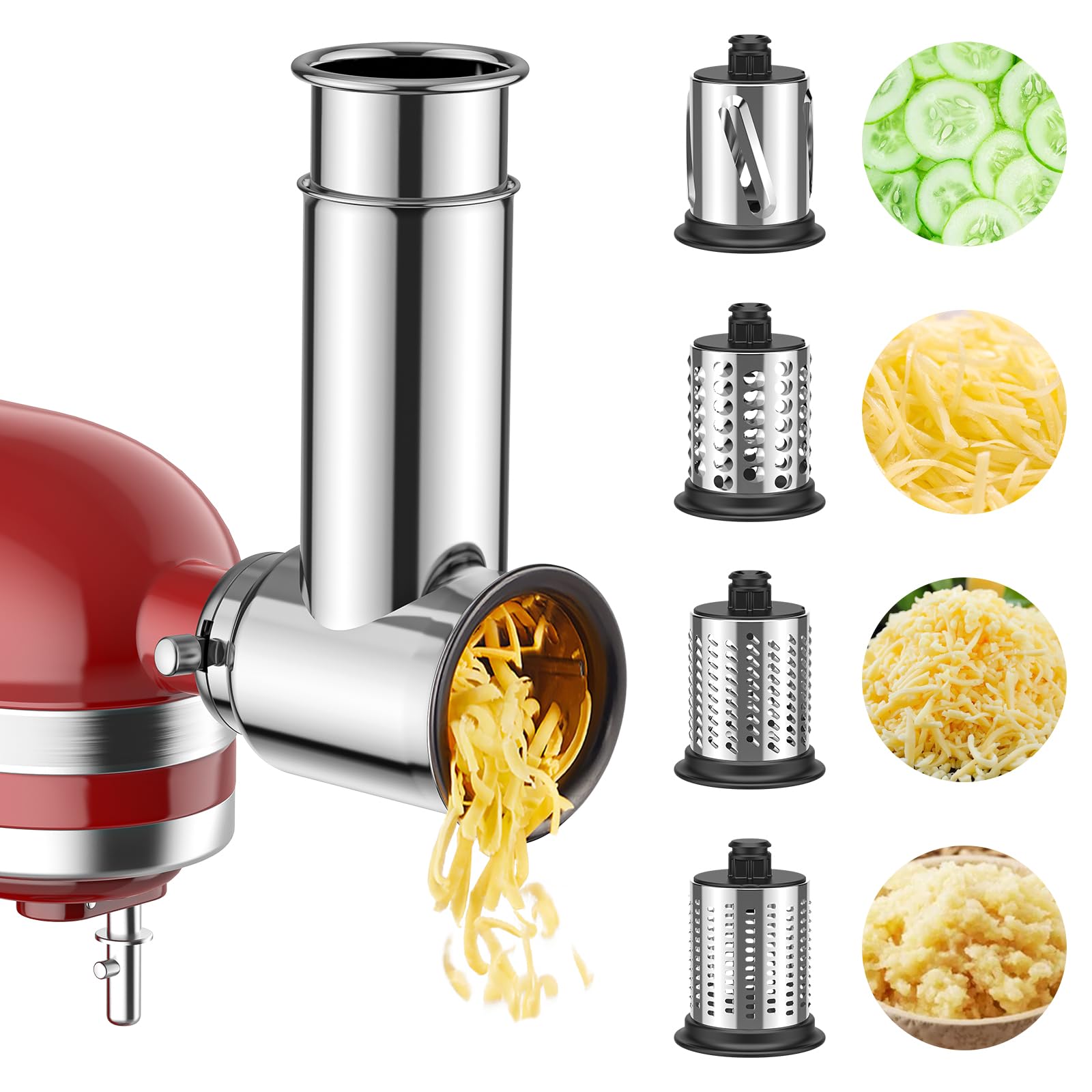 InnoMoon sausage stuffer tubes graphic highlights different diameters for stuffing