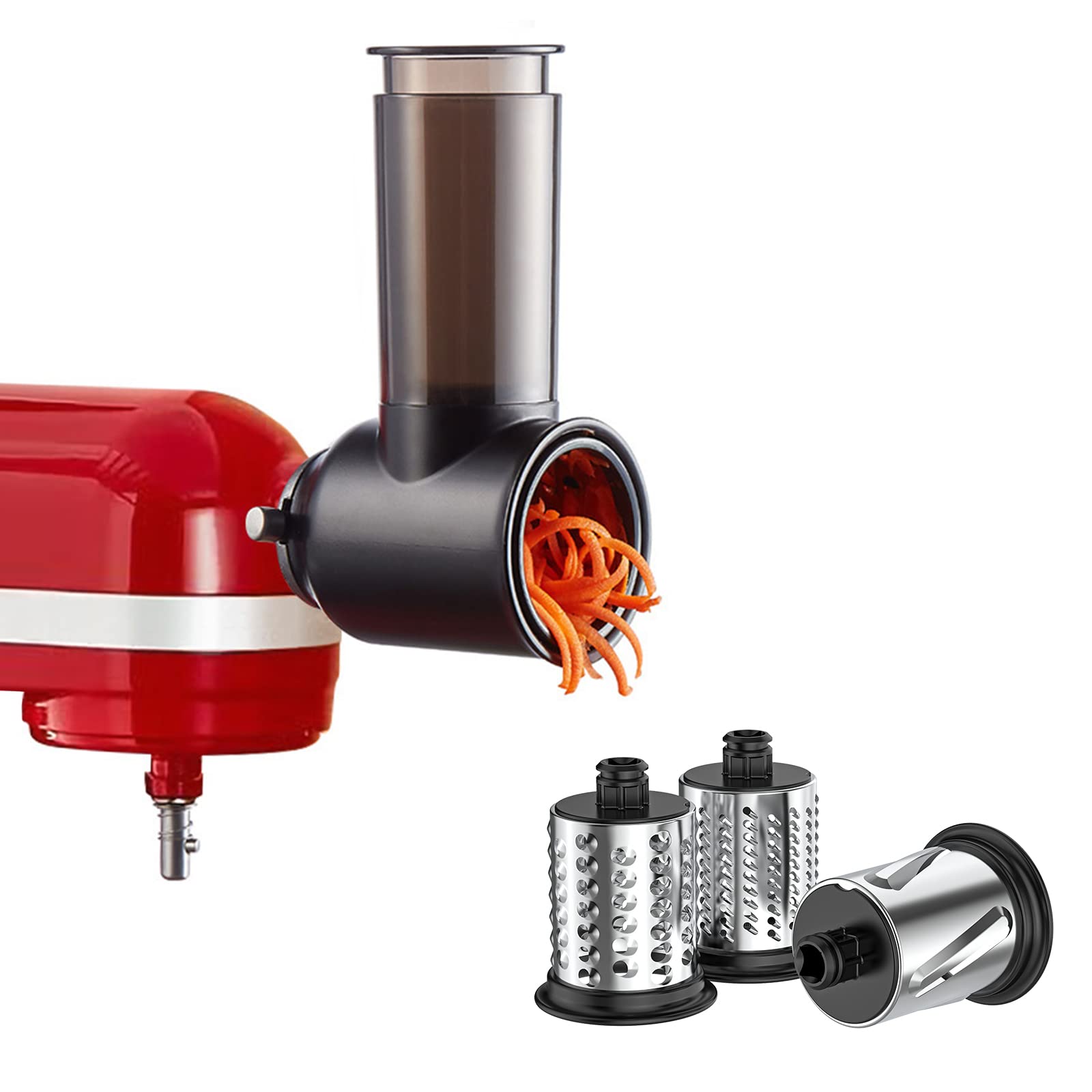 InnoMoon slicer attachment for KitchenAid enables effortless veggie slicing