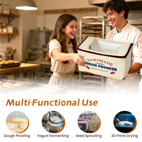 InnovifyHub yogurt seed-starting proofing applications with controlled warmth