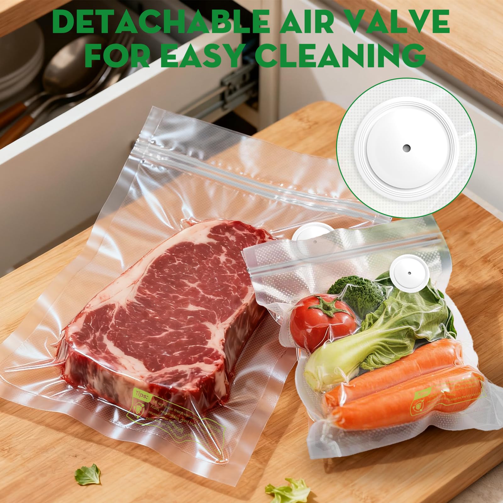 Innoworld leak-proof odor-resistant design with double seal