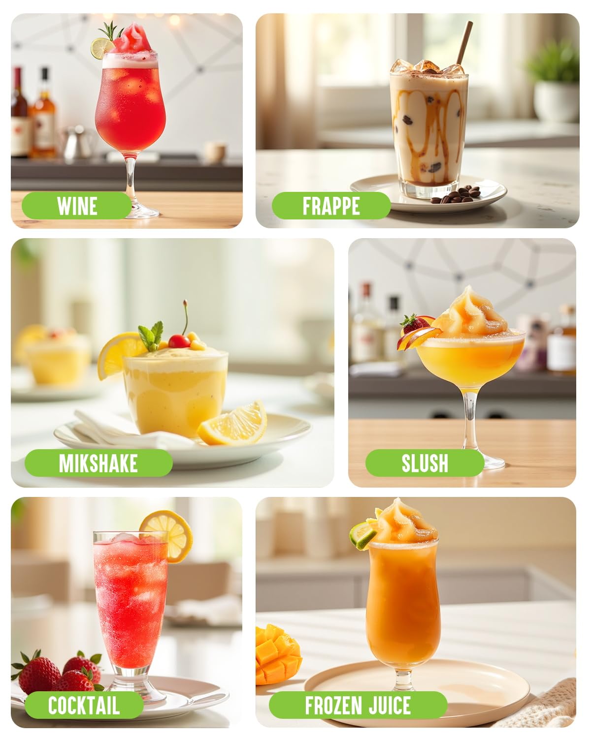 INOVIVA Slushie Machine quiet operation keeps gatherings comfortable.