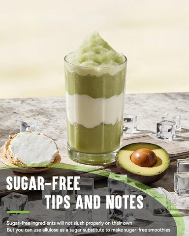 INOVIVA Slushie Machine self-clean mode supports hassle-free maintenance.