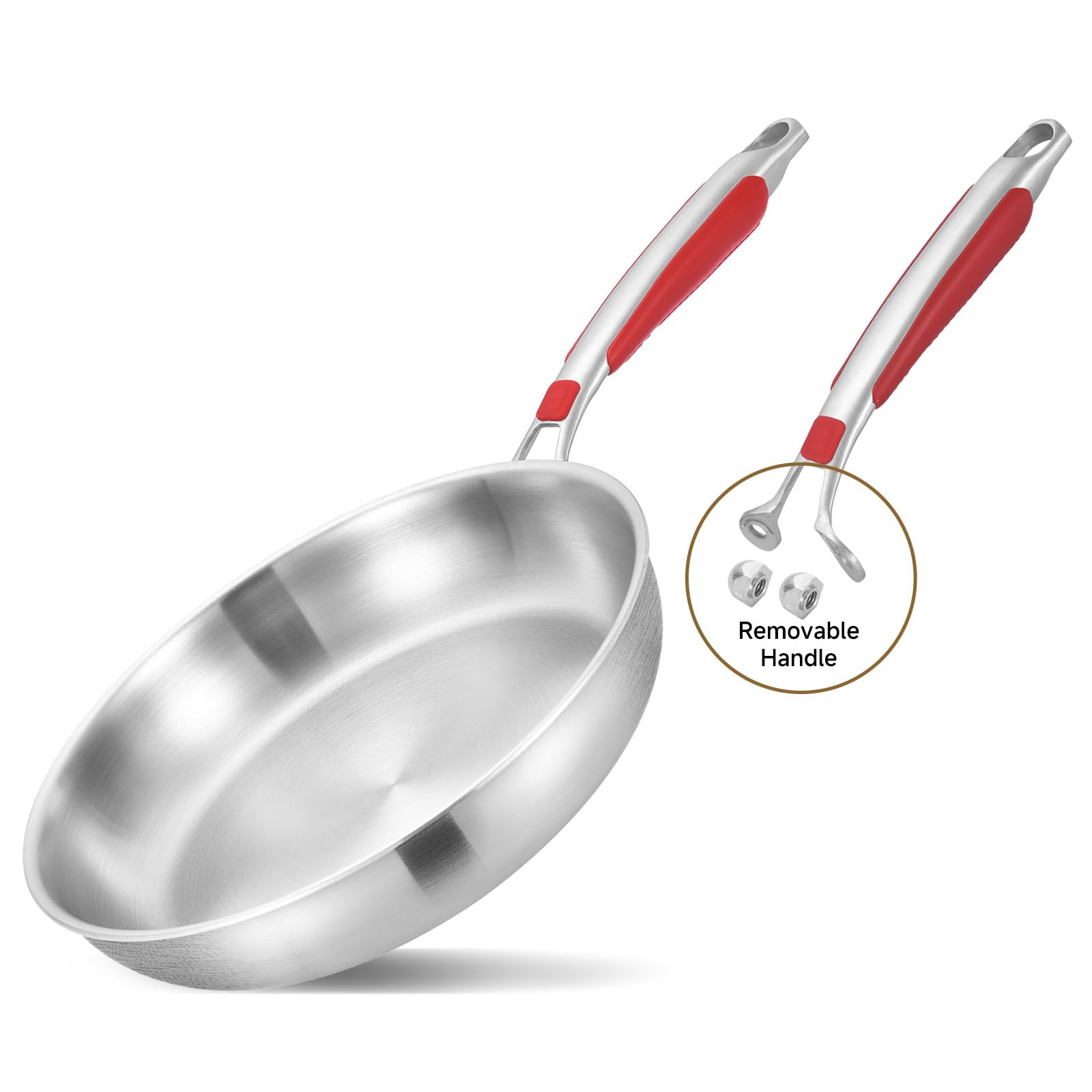 Inqibee pan being washed safely in dishwasher emphasizes easy cleanup after busy weeknights.