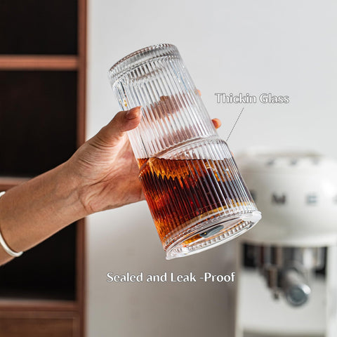 INSETLAN slim, ergonomic tumbler design fits in hand and cup holders