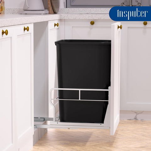 Insputer shelf dimensions 10.6 W x 16 D x 12 H fit standard cabinets.
