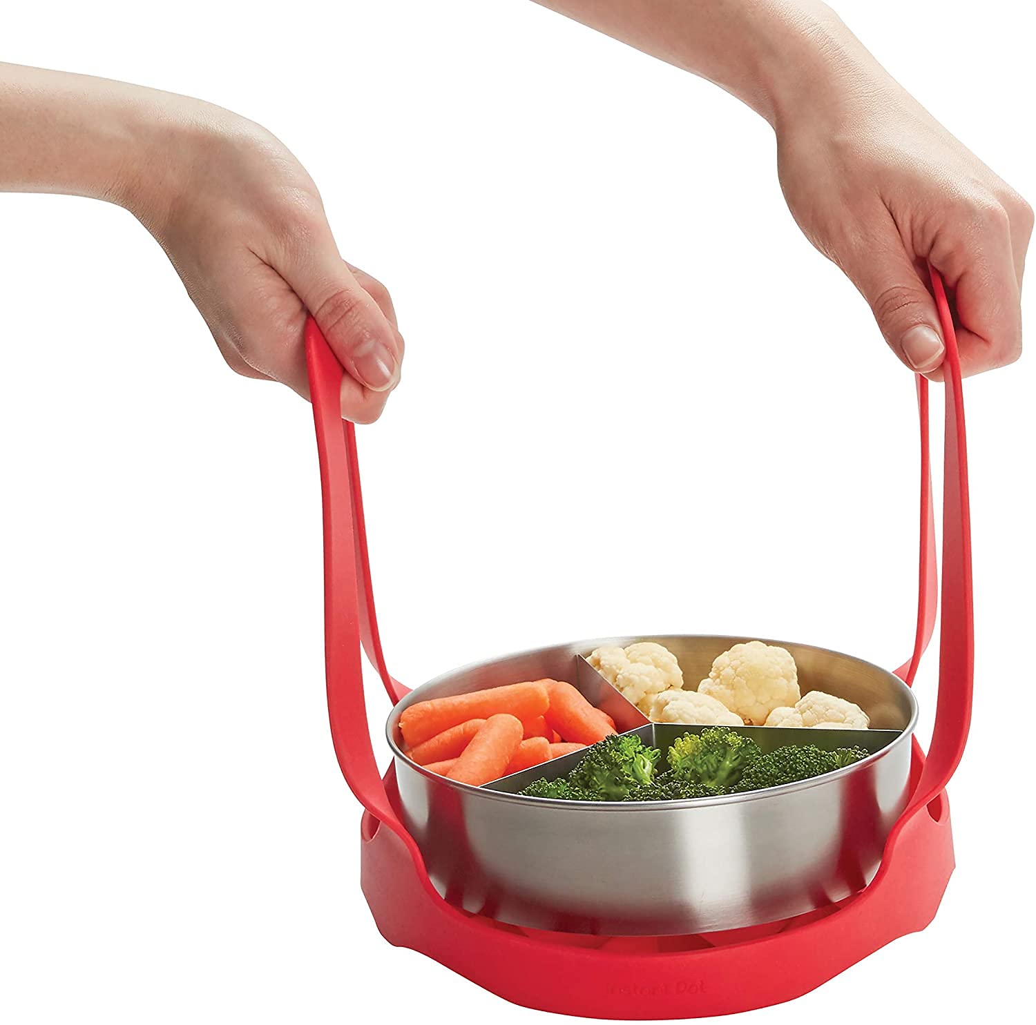 BPA-free silicone sling, heat resistant up to 450°F for versatile cooking.
