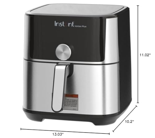 Instant Pot Vortex Plus 4QT quick meals ready in minutes.