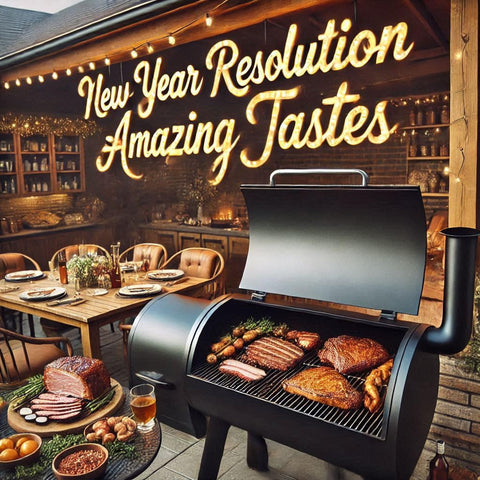 Durable 20 mil Intel Kitchen magnet withstands outdoor conditions for long-term grill use.
